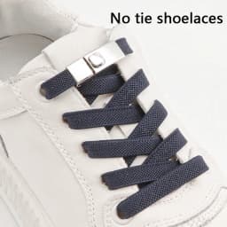 New Press Lock Shoelaces Without Ties Flat Elastic Laces Sneakers Boots No Tie Shoelace Rubber Bands for Shoes Accessories1Pair
