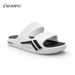 LUOFU Men's Outdoor Sports Slippers Summer Fashion Versatile Thick Sole Soft Sole Comfortable and Non slip Beach Sandals