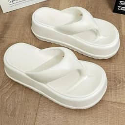 Litfun Female Summer Flats Slippers Casual Soft Thick Sole Eva Flip Flops Non-slip Beach Sandals Comfort Home Slides For Women