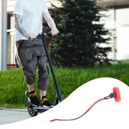 For M365 Electric Scooter Charging Hole Cover with Charging Cable Charging Port Plastic Waterproof Cover