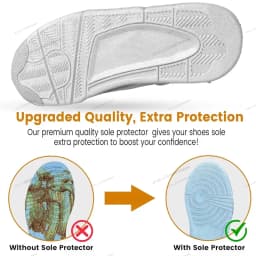 Shoe Sole Protector for Sneakers High Heels Replace Repair Soles Prevent Oxidation Turns Yellow Outsole Non-Slip Self-adhesive