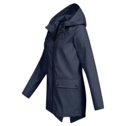 New Women Jacket Solid Color Windproof Waterproof Hooded Coat Outdoor Hiking Clothes Outerwear Women's Lightweight Raincoat
