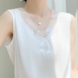 Lace Sleeveless Loose Vest V-Neck Pullover with Suspended Top Women's Summer Satin Temperament Lace Bottom Shirt Korean Editions
