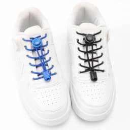 No Tie Shoe Laces Suitable for All Shoes Round Spring Lock Elastic Shoelaces Quick Wear in 1 Second Hiking Sports Lazy Shoelace