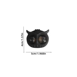 2PCS Owl Creative Shoe Light, Applicable to Shoe Charms, Creative Luminescence Shoe Decoration Accessories