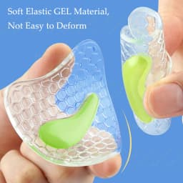 6pcs Silicone Shoe Pads for Women Shoes Inserts Non-Slip Gel Forefoot Pads High Heels Sandals Anti-Slip Self-Adhesive Insoles