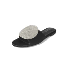 MKKHOU Fashion Sandals Women's New High Quality Linen Flat Bottom Slippers Minimalist Outdoor Slippers Beach Shoes