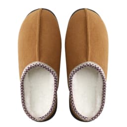 Litfun Winter House Slippers For Men Anti-Slip Fluffy Warm Slippers Women Memory Foam Cotton Slippers With Durable Rubber Sole