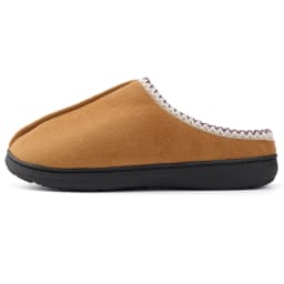 Litfun Winter House Slippers For Men Anti-Slip Fluffy Warm Slippers Women Memory Foam Cotton Slippers With Durable Rubber Sole