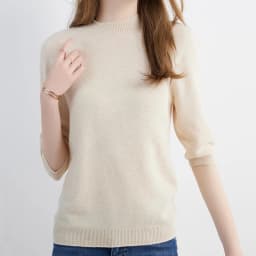 Wool Top Women's Sweater Knitwears Short Sleeve Pullover 100% Wool Half Turtleneck Sweater for Women Knit Jumper Female Clothing