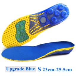 Spring Silicone gel insoles Orthopedic shoes sole insoles for feet Sports insoles Shock Absorption Arch Support Running Shoe Pad