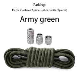 Elastic Shoelaces for Sneakers No Tie Shoelace Tennis Round Shoe Laces Without Ties for Kids Adult Rubber Bands Shoes Accessorie
