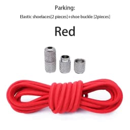Elastic Shoelaces for Sneakers No Tie Shoelace Tennis Round Shoe Laces Without Ties for Kids Adult Rubber Bands Shoes Accessorie