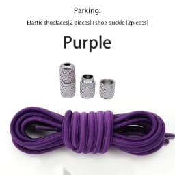 Elastic Shoelaces for Sneakers No Tie Shoelace Tennis Round Shoe Laces Without Ties for Kids Adult Rubber Bands Shoes Accessorie