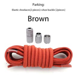 Elastic Shoelaces for Sneakers No Tie Shoelace Tennis Round Shoe Laces Without Ties for Kids Adult Rubber Bands Shoes Accessorie