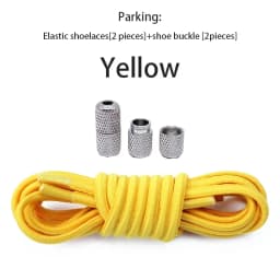 Elastic Shoelaces for Sneakers No Tie Shoelace Tennis Round Shoe Laces Without Ties for Kids Adult Rubber Bands Shoes Accessorie