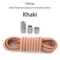 Elastic Shoelaces for Sneakers No Tie Shoelace Tennis Round Shoe Laces Without Ties for Kids Adult Rubber Bands Shoes Accessorie