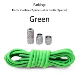 Elastic Shoelaces for Sneakers No Tie Shoelace Tennis Round Shoe Laces Without Ties for Kids Adult Rubber Bands Shoes Accessorie