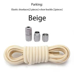Elastic Shoelaces for Sneakers No Tie Shoelace Tennis Round Shoe Laces Without Ties for Kids Adult Rubber Bands Shoes Accessorie
