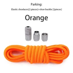 Elastic Shoelaces for Sneakers No Tie Shoelace Tennis Round Shoe Laces Without Ties for Kids Adult Rubber Bands Shoes Accessorie