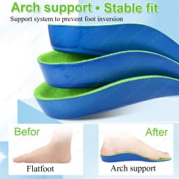 KOTLIKOFF Children's Orthopedic Shoes Insoles For Feet Flat Foot Arch Support Kids Orthopedic Products Shoes Sole Insert