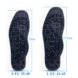 EiD Best 16-68pcs Magnet Magnetic Massage Insoles Foot Acupressure Shoe Pads Therapy Slimming Insoles for Weight Loss man women