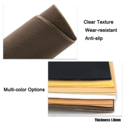 Non-Slip Rubber Sole Sheet for Making Shoes Repair Sole Protector Sneakers Wear-resistant Replacement Shoe Patch Soles for Boots