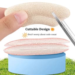 Children's Shoes Heel Stickers Protector Baby Anti-drop Heel Pad Anti-grinding Soft Adjustment Shoe Size Half Pads Heel Inserts