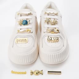 Luxury Shoelaces for Sneakers Decoration Clips Shoe Laces Shiny Rhinestones Shoe Charms Faux Jeweled Vintage Shoelace Decorative