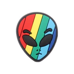Hot Sale 1pcs Shoe Charms Green Alien Spaceship Planet PVC Accessories Garden Shoes Buckle Decorations Fit Kids X-max Gift