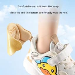 New Comfort Heels Stickers Care Inserts Shoe Pads Sneaker kids Insoles Non-slip Feet Heel Protectors Child Adjust Size Cushion