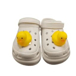 Whole Set Hot Sale DIY Shoes Charms for Little Yellow Duck Hole Shoe Charms Designer Quality Garden Shoe Decoration Girl Gift
