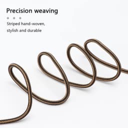 1 Pairs Round ColorBlock Striped Shoes Laces For Sneakers Polyester Silk Shoelaces For Fashion Boots Accessories 70/90/120/150CM
