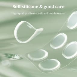 6pcs/set High Quality Silicone Gel Heel Stickers Adhesive Shoe Insole Insert Pad Cushion Foot Care Heel Grips Liner Protector