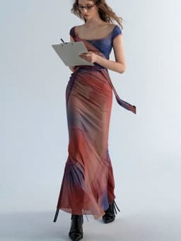Sleeveless Backless Maxi Dress Women 2023 Summer Bodycon Elegant Sexy Tie Dye Outfits Ladies Birthday Party Club Dresses