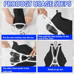 Soft Shoe Holster For Backpack Universal Sneaker Storage Clamp For Climbing Trip