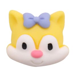 Mix 50pcs Resin Buckle Clog Cartoon Animal Cat Elephant Rabbit Bear Sandals Shoes Decoration Shoe Charms Slipper Accessories