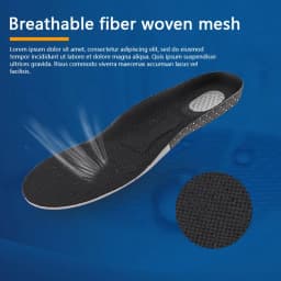 Breathable EVA Arch Support Sports Insoles, Honeycomb Shock‑Absorbing Shoe Inserts, Comfort Shoe Pads for Men & Women