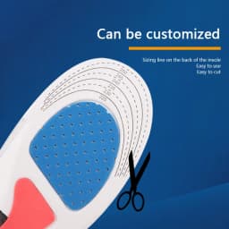 Breathable EVA Arch Support Sports Insoles, Honeycomb Shock‑Absorbing Shoe Inserts, Comfort Shoe Pads for Men & Women