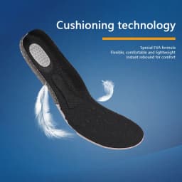 Breathable EVA Arch Support Sports Insoles, Honeycomb Shock‑Absorbing Shoe Inserts, Comfort Shoe Pads for Men & Women