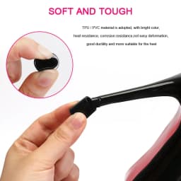 1Pair Heel Protector Women High heels Protective Cover Non-slip Wearable Heel Cover Shock absorbing Shoes Accessories