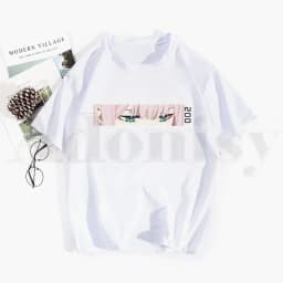 Harajuku Tshirt Hip Hop Girl Print Top Tees Harajuku Tshirts Men Fashion Summer T-shirts