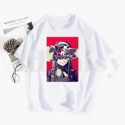 Harajuku Tshirt Hip Hop Girl Print Top Tees Harajuku Tshirts Men Fashion Summer T-shirts