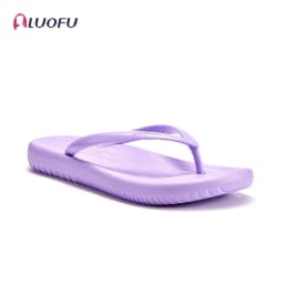 LUOFU Men's Herringbone Slippers Summer Indoor and Outdoor Fashion Couples Flat Bottom Lightweight Anti slip Slippers
