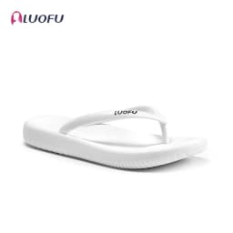 LUOFU Men's Herringbone Slippers Summer Indoor and Outdoor Fashion Couples Flat Bottom Lightweight Anti slip Slippers