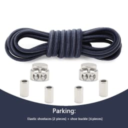 Tieless Elastic Shoe Laces No Tie Shoelaces Round Shoelace Sneakers for Kids and Adult with Strong Lock and Speed Shoestrings