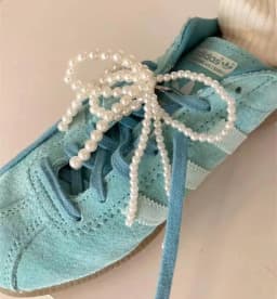 1 Pc Pearl Bow Shoe Buckle Ornaments Men Women Personality Shoelace Buckle Silver White Decorative Pendant Shoelace Accessories