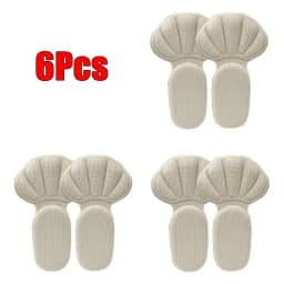 Heel Protector Heel Stickers Sneakers Feet Pads Pain Relief Size Reducer Non-slip Shoe Insoles T-Shaped Foot Care Pad Heel Grips
