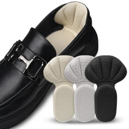Heel Protector Heel Stickers Sneakers Feet Pads Pain Relief Size Reducer Non-slip Shoe Insoles T-Shaped Foot Care Pad Heel Grips