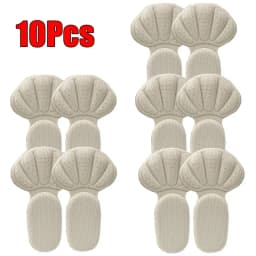 Heel Protector Heel Stickers Sneakers Feet Pads Pain Relief Size Reducer Non-slip Shoe Insoles T-Shaped Foot Care Pad Heel Grips